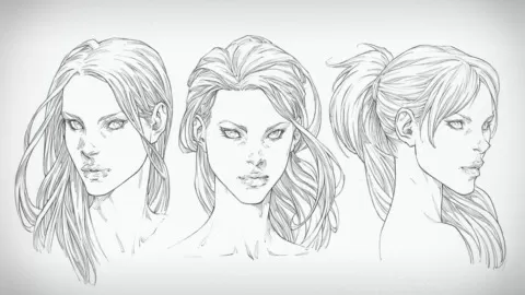 What does it take to draw an alluring female head that exudes feminine appeal? In this lesson you'll learn how to construct the female head from front