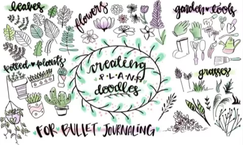 This class walks you step by step on how to draw different types of plants and gardening tools for your bullet journal. The doodles you will learn are great ...