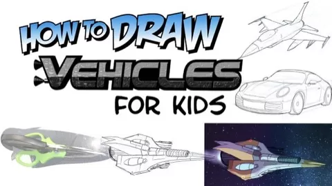 Welcome to How To Draw VEHICLES for KIDS!! This course is designed to take young and new learners through some of the basics of drawing all while helping the...