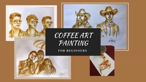 This is a painting tutorial on the topic of Coffee Art.