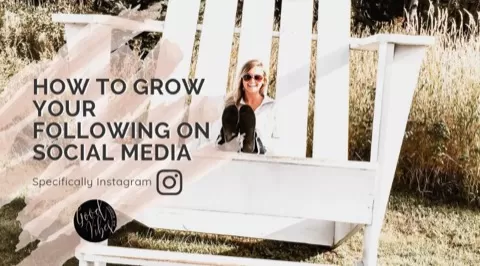 How to grow your following on social media specifically Instagram with quality and engaged followers. Learn 5 quick and easy steps that you can implement int...