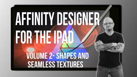 In this course we take a look and in depth look at shapes and seamless textures in Affinity Designer for the ipad