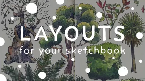 Sketchbook can be a compilation of random notes without any structure.Or