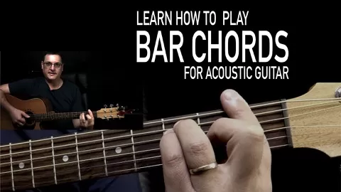 In this class I willteach you how to play bar chords on the guitar.