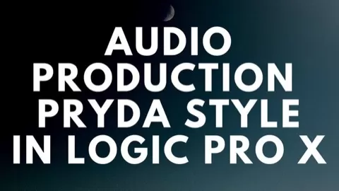 In this course we are going to create a track from scratch in Pryda style in Logic Pro X. This is the ultimate step by step guide to create music in this sty...