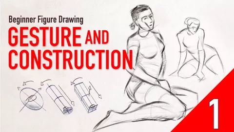 This figure drawing introduction course will go over the first two steps of building the figure - Gesture and Construction. In this lesson we'll covernot onl...
