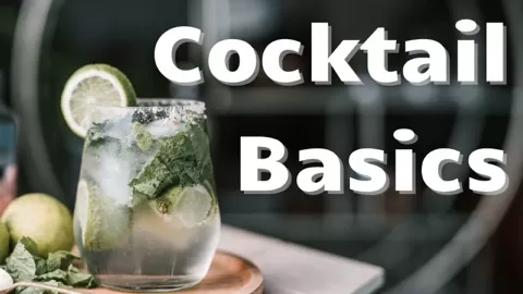 This course provides an exciting introduction to Cocktail Basics For Beginners. The course willbe taught as a guided step by step onthe basics of makingcockt...