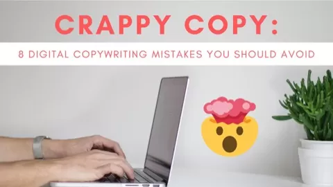 In this class you’ll learn the most common digital copywriting mistakes and how to avoid them. This class is for anyone who wants to improve their writing on...