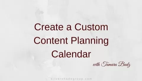 Do you have a content strategy? Do you have a social media strategy? Do you need a calendar to keep you on topic and on schedule?