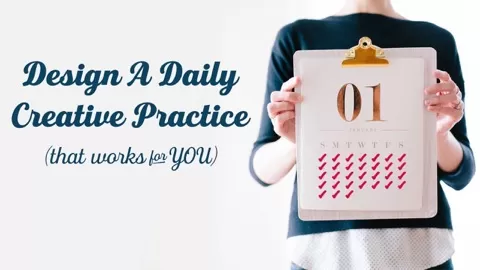 Becominggreat at anew creative skilloften requires a lot of practice. But how do you fit it into your busy schedule? How do you show up and do the work throu...