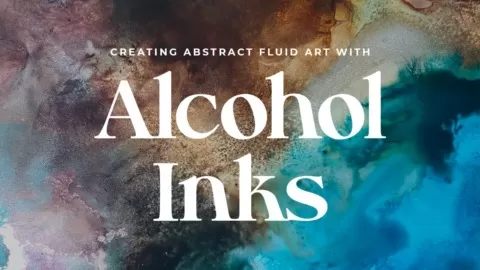 In this class we will be learning all about alcohol inks and be creating some reallybeautifulabstract fluid artwork together