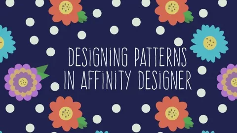 In this class you will learn how to create simple and more complex patterns in Affinity Designer. At the end of the class I share how I use a template to sh...
