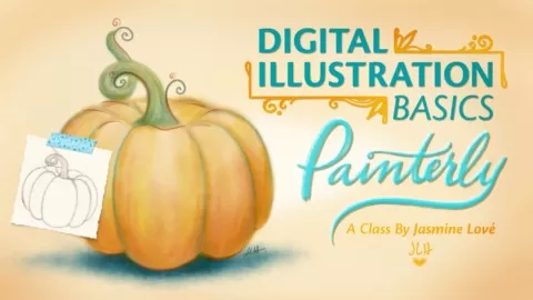 Welcome to Digital IllustrationBasics: Painterly. Thismini-course is part of a basic digital illustrationseries