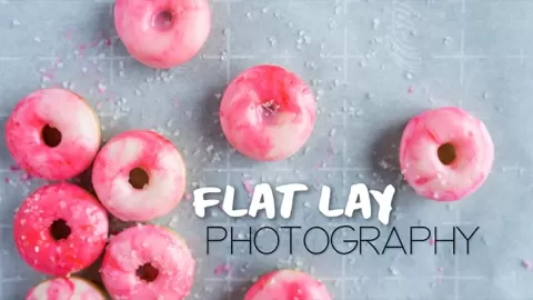 Improve your Flat Lays with Donuts! In this class I'll be talking through ways to improve your DSLR and Smartphone photos through: