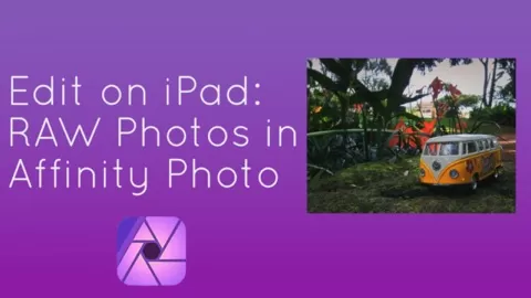 This class is all about using Affinity Photo on your iPad to edit RAW photos. We will learn how to get RAW images on to your iPad and then we will dive into ...