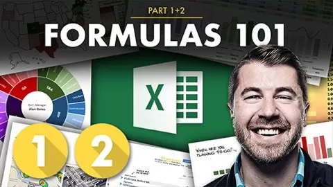 This course is part 1 &amp 2 of a9-part serieson Excel Formulas &amp Functions: from basic to advanced.