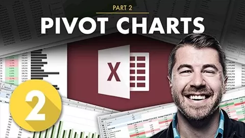 This class is Part 2 of a three-part series covering data analysis with Excel PivotTables and PivotCharts.