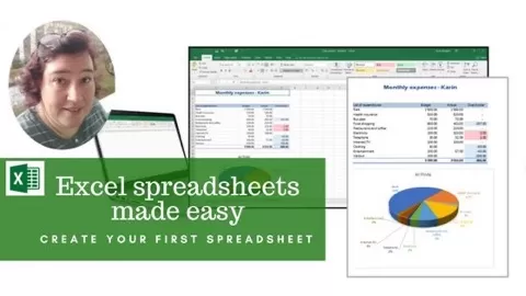This class is for people who have absolutely no knowledge of Excel and want to quickly be able to create a basic spreadsheet and chart.