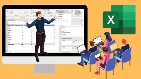Become quite brilliant at Excel with basic Excel training and learning the most important Excel functions and formulas.