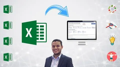 Convert any Excel sheet into a user-friendly interface in 30 minutes using Excel VBA without any programming experience.